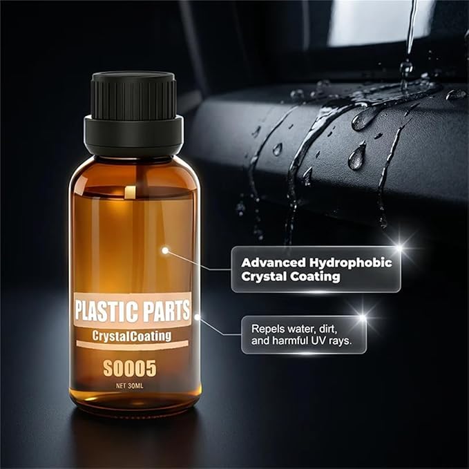 Crystal Serum Ceramic Coating for Cars, 9h+ Ceramic Armor, Crystal Gloss Auto Coating Liquid, Advanced Graphene Coating for Cars (2Pcs)