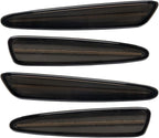 ORACLE Lighting 3150-020 Set of 2 Front and 2 Rear Tinted Lens LED Concept Sidemarkers Compatible with 2005 2013 C6 Corvette - Easy Installation - Waterproof