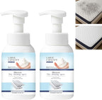 Powerful Mattress Yellow Stain Cleaner, Carpet Stain Remover, Urine Stains Remover for Mattress, Fabric Car Seat Cleaner, Oil Stains Removers for Clothes, No-Scrub Foam for Beds Sofa & Couch (2)