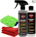 Renegade Products Graphene Wash & Protect Kit – Wash & Coat System with Microfiber Towels – Adds Gloss, UV Protection & Hydrophobic Shield