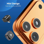 D7 2-in-1 Wireless CarPlay & Android Auto Mini Adapter, Alloy Shell, Compatible with 2016+ Factory-installed Wired CarPlay/Android Auto Vehicle, Plug & Play Car Play Dongle for iPhone & AndroidPhone