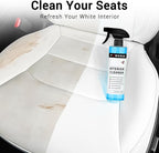 Tesla Seat Cleaner & Remover Stain, Interior Cleaner for White & Black Vegan Leather, Interior Cleaning Kit for Seats, Console, Dash, Tesla Model 3, Y, S, X, Cybertruck Accessories
