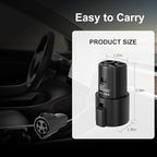 J1772 to Tesla Charger Adapter,for Tesla Model-3/Y/X/S with Safety Certified Charger Connecting Charging Adapter, Max 80A 250V Fast Charging,IP65 Waterproof,Optimal Fit,Easy Setup[Only for Tesla Car]