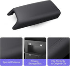 LUWU Center Console Cover Hidden Storage Box Compatible with 2025 Mitsubishi Outlander Silicon Material [2 in 1 Design] Armrest Cover Center Console Hidden Organizer Box (NOT for Outlander PHEV&Sport)