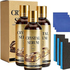 Crystal Serum 2026 Ceramic Coating for Car, 9H Advanced Graphene Ceramic Coating Hardness for Auto Car Detailing, Gloss Hydrophobicity Anti Scratch for Vehicle (3 Set)