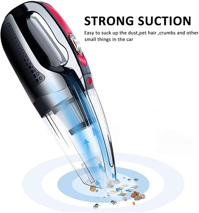 Wet Dry Vacuum Cleaner Car Vacuum Cleaner Power Handheld Vacuum Cleaner for Cars Portable Vacuums Cleaners for Car,Home, Travel - Car Accessories