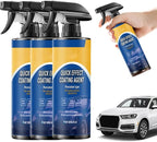 Advanced Car Quick-acting Coating Agent Spray, 2025 New Quick Effect Coating Agent Spray for Car, Cars Scratch Wax Polish Waterless Wash, Multi Functional Coating Renewal Agent Sprays (3Pcs)