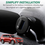 Wireless Car Charger Compatible with Cadillac XT5 2016-2022 XT6 2020-2022, 15W Qi Fast Charging Phone Charger Pad for New Cadillac XT5/XT6 Center Console Accessory, Gift for Cadillac Owners