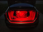 iJDMTOY 18-SMD-5050 LED Strip Light Compatible with Car Trunk Cargo Area or Interior Illumination, Brilliant Red