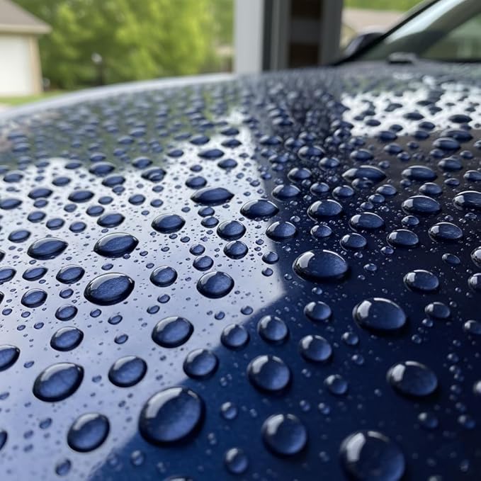[16oz] Ceramic SiO2 Wash & Wax, pH Neutral Hydrophobic Soap for Boats, Cars & Aircraft, Repels Water, Tropical Protection & High Gloss Finish, Safe Multi-Surface Cleaner, Made in USA