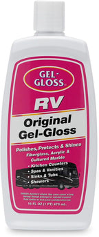 RV Polish w/Carnauba Cleaner Wax Formulation for a Protective Coating - Removes Water Spots, Light Scratches & Stains While Restoring Color & Shine,16 oz.