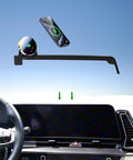 Car Phone Holder for Kia Sportage 2023 2024 2025 Accessories Apply to 12.3 Inch Touchscreen 15W Fast Wireless Charger Screen Fixed Clip HandsFree Cell Phone Mount 360° Rotation