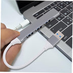 Angoily USB Extender Hub Multi-USB Port Splitter for Pc Laptop Car Gaming Keyboard Mouse Desktop