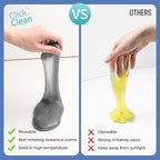 CLICK CLEAN 2Pcs Cleaning Gel for Car, 7oz Car Detailing Tools, Cleaning Putty Gel, Car Interior Cleaner Universal Dust Cleaner for Keyboard, Laptop, Air Vents (Coconut)