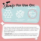 Janie Dry Stick Spot Cleaner (1.8 oz) – Instant Stain Remover Stick for Upholstery – Magic Eraser Pen for Furniture Stains – Compact, Safe, and Easy to Use