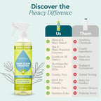 Puracy Stain Remover for Baby Clothes and Cloth Diapers, Newborn Baby Essentials Must Haves, Enzyme-Based Laundry Spray, Natural Spot and Odor Cleaner, 16 Oz