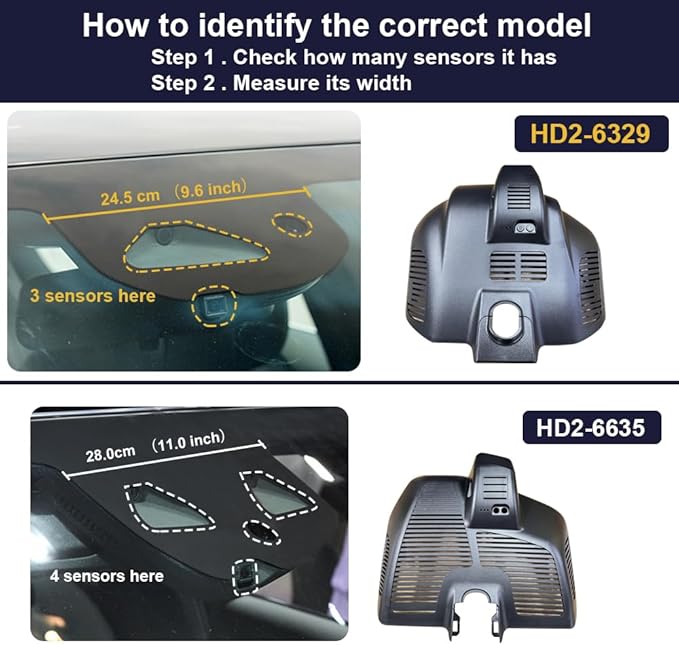 Fitcamx 4K Dash Cam Suitable for Mercedes-Benz C-Class C300 2022-2025 Sedan Coupe Cabriolet (HD2-6329), OEM Look, UHD 2160P Video, Built-in WiFi & APP, Loop Recording, G-Sensor, Easy to Set, 64GB Card
