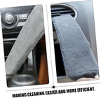 Zerodeko 5pcs Car Vent Cleaner Brush Soft Bristles Mini Duster for Automotive Air Conditioner Outlets Compact Detailing Tool for Efficient Car Interior Cleaning