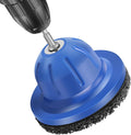 Wheel Hub Grinder Cleaning Tool, Professional Wheel Hub Cleaner Hubs Resurfacing Kit, Universal Wheels Hubs Brush with 150mm Silicon Carbide Disc for Tyre Change Rim Cleaning and Rust Removal (Style1)