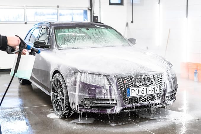SOFT99 Neutral Shampoo Creamy Type 1000ml pH Neutral Car Wash Soap Thick Creamy Foam Auto Shampoo Safe for Coated & Waxed Cars High Lubrication Hand Wash & Foam Cannon Compatible