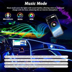 Car LED Strip Light for Ram ProMaster City 2015–2025, 6 in 1 Car Ambient Lighting Kits, Interior Interior Light Sync to Music, Auto Decorations Interior Accessories, 8M