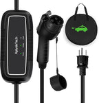 Portable EV Charger Level 1, 15Amp 110V, Electric Vehicle Charger with 21Ft Extension Cord,NEMA 5-15P for Plug-in Home EV Charging Station,Compatible with SAE J1772 EVs(Tesla Need Adapter)