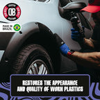 DUB BOYZ Reboot Trim & Plastic Restorer – 16 oz, Restores Faded Surfaces, UV Protection, Water-Resistant Finish, Easy Application for Exterior & Interior Use (2 UND)