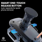 Wireless Car Charger, Air Vent Auto-Clamping Car Mount 15W Fast Charging, Compatible with iPhone 15/14/13/13 Pro/12 Pro Max/12 pro/12/11/10, Samsung Galaxy S24/S23/S22, Google Pixel 8/7/6
