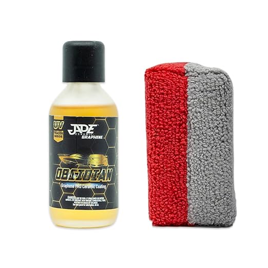 Jade Obsidian - Graphene PRO 60cc W/Applicator - Ceramic Coating Kit - Hydrophobic - Paint Protection