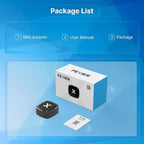 2026 X1 USB-A Wireless CarPlay Android Auto Adapter 2-in-1, Alloy & 2.5D Glass Build Mini Car Play Dongle, Wired to Wireless Converter, Dual 5G Chips, OTA, Plug & Play, for iPhone & Android Phone