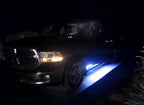 iJDMTOY 40-Inch 63-SMD Flexible LED Running Board/Side Step Lighting Kit Compatible with Ford GMC Chevy Dodge Toyota Nissan Honda Truck SUV, Ultra Blue