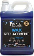Image Wash Wax Replacement Foamable – Concentrated Spray Wax & Protectant for Cars,Trucks,RVs Boats,Ceramic & Waxed Surfaces. ((128 Fl Oz (Pack of 1)))