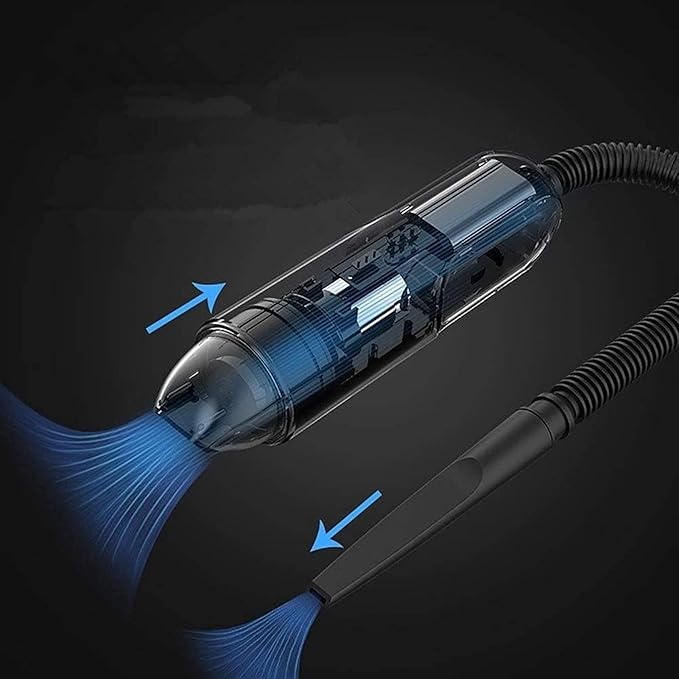 Portable Cordless Handheld Vacuum Cleaner, 5200PA Strong Suction, Wet Dry Use, Quick Cleaning for Car, House Office