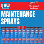 Quinton Hazell Brake Cleaner Spray Can, 20.3 fl oz (6 Pack) - QH6 Non-Chlorinated Automotive Brake Parts Cleaner, High Strength Formula for Professional and DIY Use