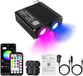 AKEPO 32W Dual-Head Dual-Color Fiber Optic Light Engine, APP Control + Same or Different Color + Music Activated+28-Key Remote for Fiber Optic Star Ceiling