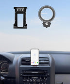 Car Phone Holder for Honda CR-V 2007-2011 CRV Accessories Compatible with MagSafe Hands-Free 360 Degree Rotation Adjustable Cell Phone Mount Does Not Affect Air Vent