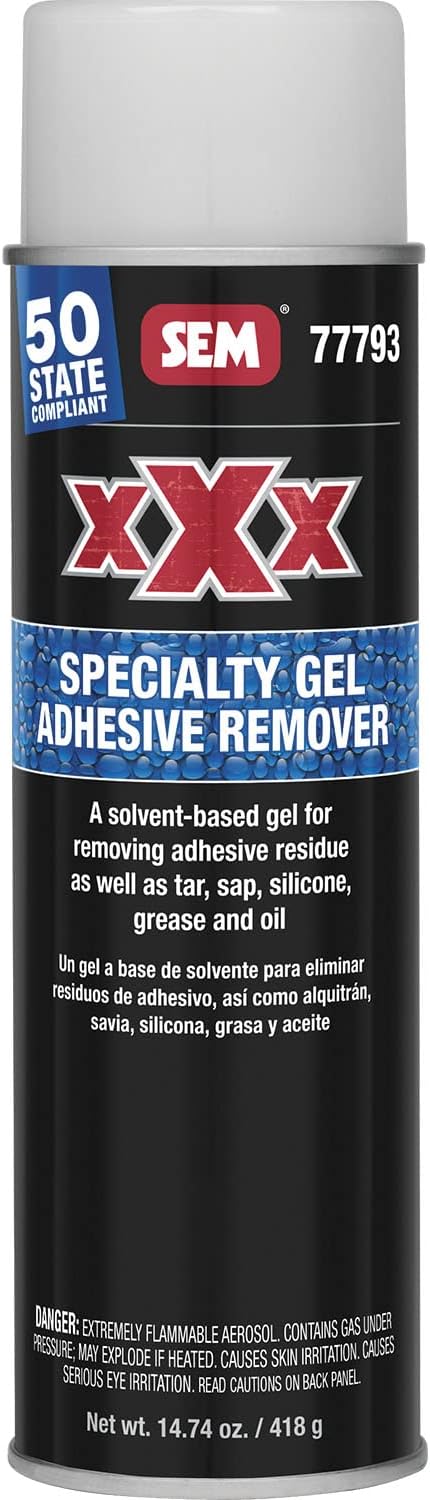SEM Products SEM-77793 XXX Speciality Gel Adhesive Remover