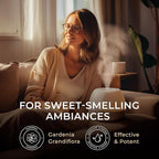 100% Pure Gardenia Essential Oil - 0.34 Fl Oz - Gardenia Oil for Hair, Skin, Diffuser, Aromatherapy & DIY Candle Making Scent
