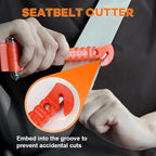 10 PCS Car Safety Hammer Emergency Escape Tool Auto Car Window Glass Hammer Breaker and Seat Belt Cutter Escape 2-in-1 for Family Rescue & Auto Emergency Escape Tools