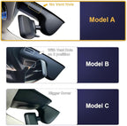 Fitcamx 4K Dash Cam Suitable for BMW 3 4 Series M3 M4 2020-2024 (Model A) 330i 430i Xdrive 330e M340i M440i Coupe, OEM Style, 2160P UHD Video, Built-in WiFi & APP, Loop Recording, G-Sensor, 64GB Card