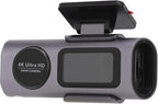 4K Front 1080P Rear Dual Dash Cam G Sensor Parking Mode Loop Recording with APP Control for Car 135° Wide Angle Night Vision Type C Interface