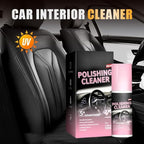 2Pcs Car Interior Detailer & Protectant, Polishing Cleaner Car Interior Spray, All Purpose CarInterior Detailer Spray, CarInterior Cleaner for Dashboards, Seats, Leather, Plastic (2PCS)