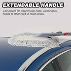 HARFINGTON Car Duster Brush Exterior Scratch Free Car Cleaning Brush High-Density Soft Auto Detailing Tool with Retractable Handle for Car SUV Truck Motorcycle Home Cleaning