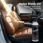 Magic Finish All-In-One Leather Conditioner & Vinyl Restorer (16 oz) – Non-Greasy Formula w/UV Shield – Nourishing Multi Surface Cleaner for Cars & Furniture – Leather Protector Spray (Coconut)