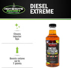 Hot Shot's Secret Diesel Extreme 32 oz – Treats 80 Gallons – Concentrated Diesel Fuel Additive, Fuel System Cleaner and Injector Cleaner, Restores Engine Performance