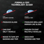 Dr. Beasley's Formula 1201 Coating - 4 oz., Instant Bonding Coating, Withstands Hundreds of Washes, Hydrophobic - P38T04