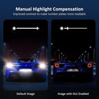 NexiGo 3 Channel Dash Cam with Rotatable Interior/Front Camera, Sony_Sensors, Front and Rear with Cabin, 4K/2K-1440P+1080P+1080P, Super Night Vision, 24H Parking Mode, GPS, WiFi, 128G SD Card Included