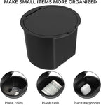 YOJOJOCO Center Console Coin Box Organizer Compatible with Honda 2023-2025 2026 Pilot & 2024-2026 Ridgeline & 2024-2026 Passport Accessories Armrest Insert Cup Holder Storage Box