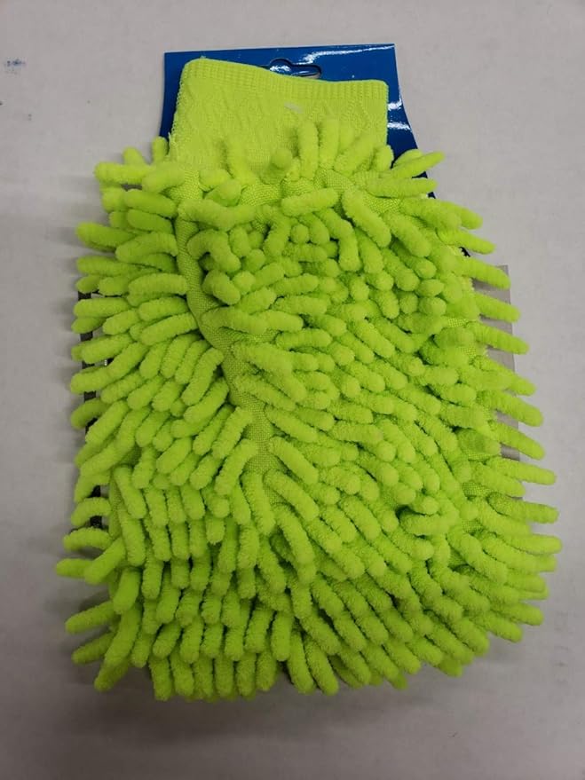 Microfiber Premium Scratch-Free Car Wash Mitt - Double Sided 3 Color (Package May Vary) Pack of 3