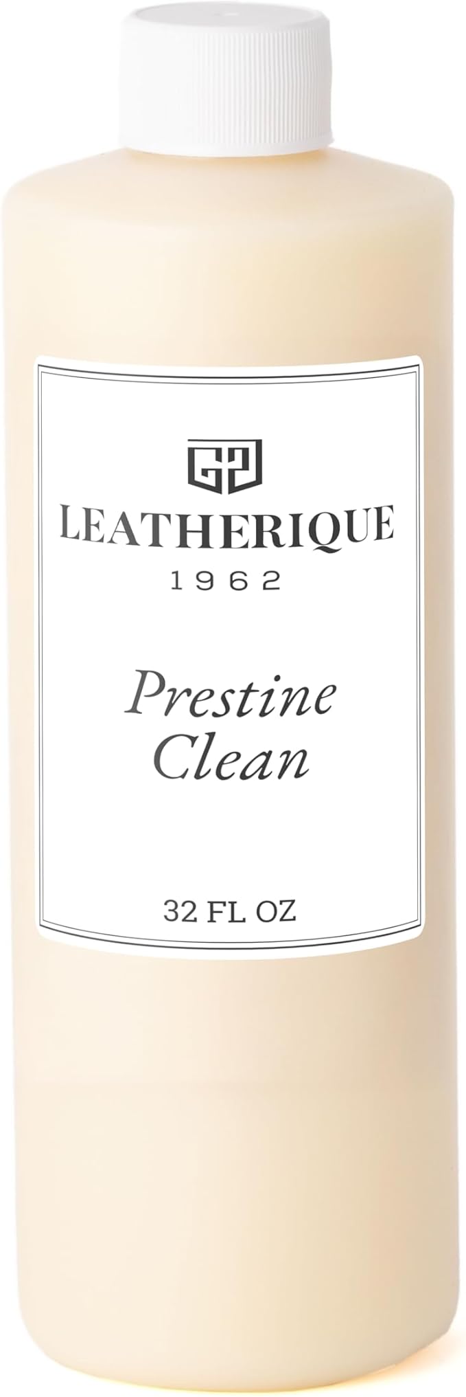 Leatherique Prestine Clean 32 oz | Leather Cleaner & Conditioner for Cars, Furniture, Saddles & More | Gently Removes Dirt, Oils & Impurities | Works Alone or with Leatherique Rejuvenator Oil